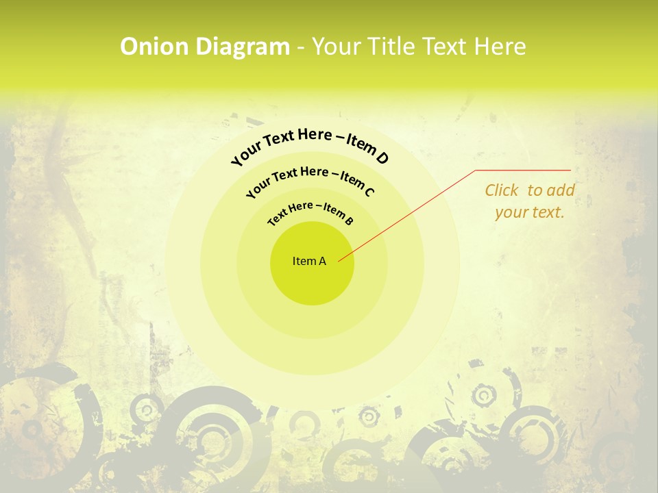 Edges Handled Damaged PowerPoint Template