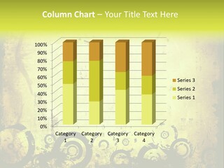 Edges Handled Damaged PowerPoint Template