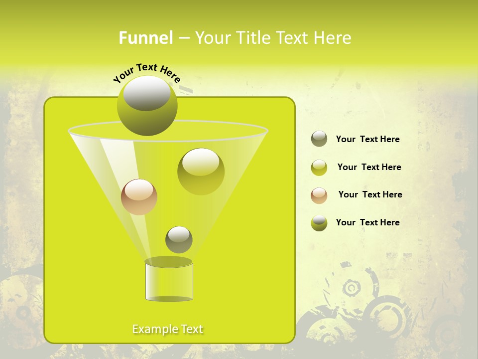 Edges Handled Damaged PowerPoint Template
