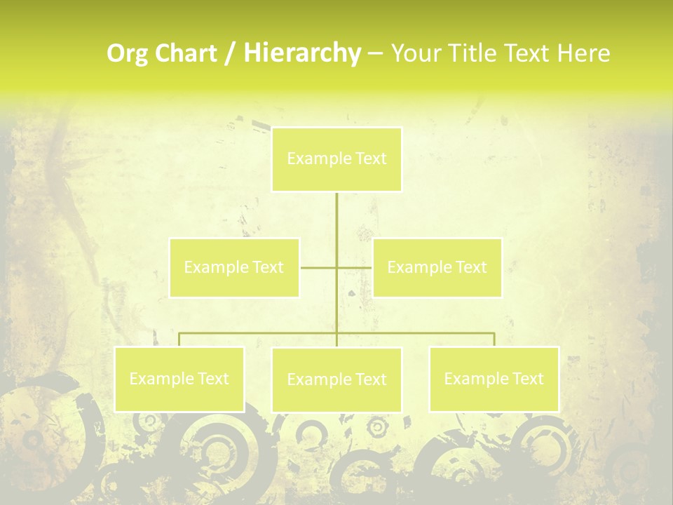 Edges Handled Damaged PowerPoint Template