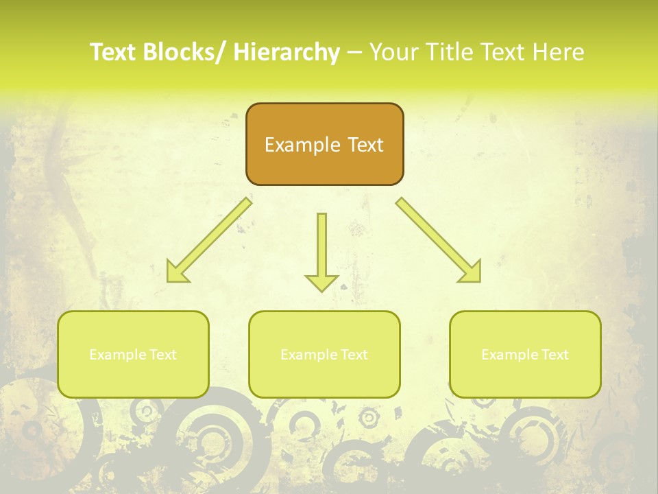 Edges Handled Damaged PowerPoint Template