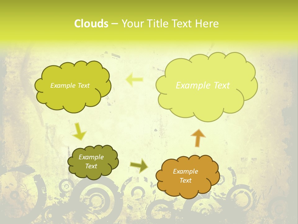 Edges Handled Damaged PowerPoint Template