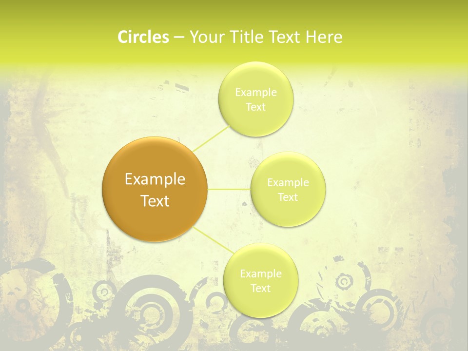 Edges Handled Damaged PowerPoint Template