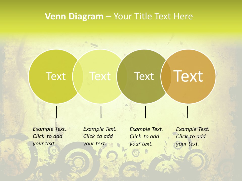 Edges Handled Damaged PowerPoint Template
