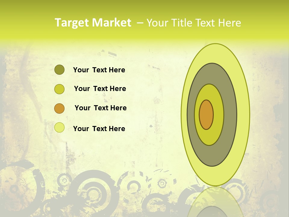 Edges Handled Damaged PowerPoint Template