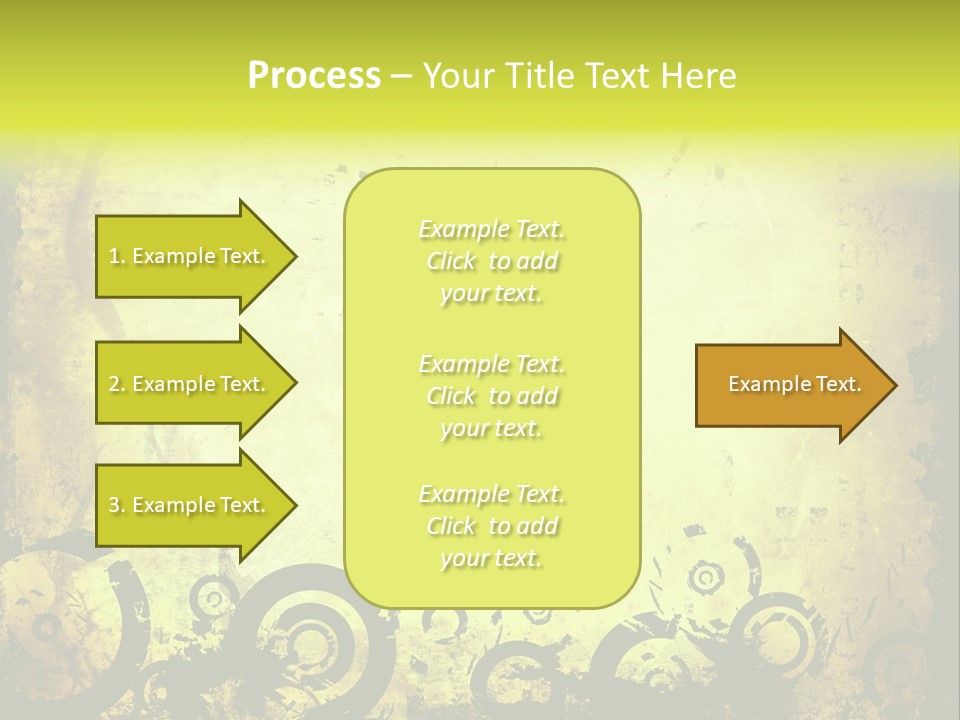 Edges Handled Damaged PowerPoint Template