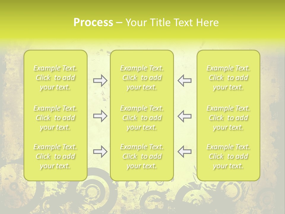 Edges Handled Damaged PowerPoint Template