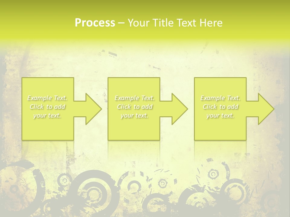 Edges Handled Damaged PowerPoint Template