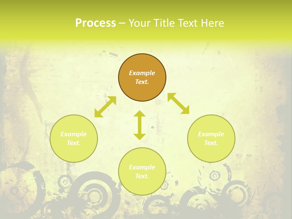 Edges Handled Damaged PowerPoint Template