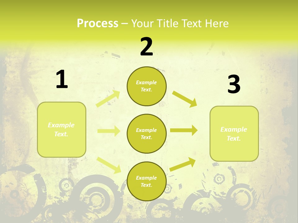 Edges Handled Damaged PowerPoint Template