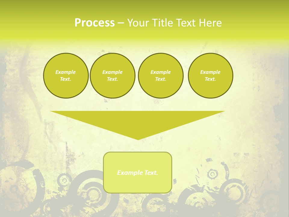 Edges Handled Damaged PowerPoint Template
