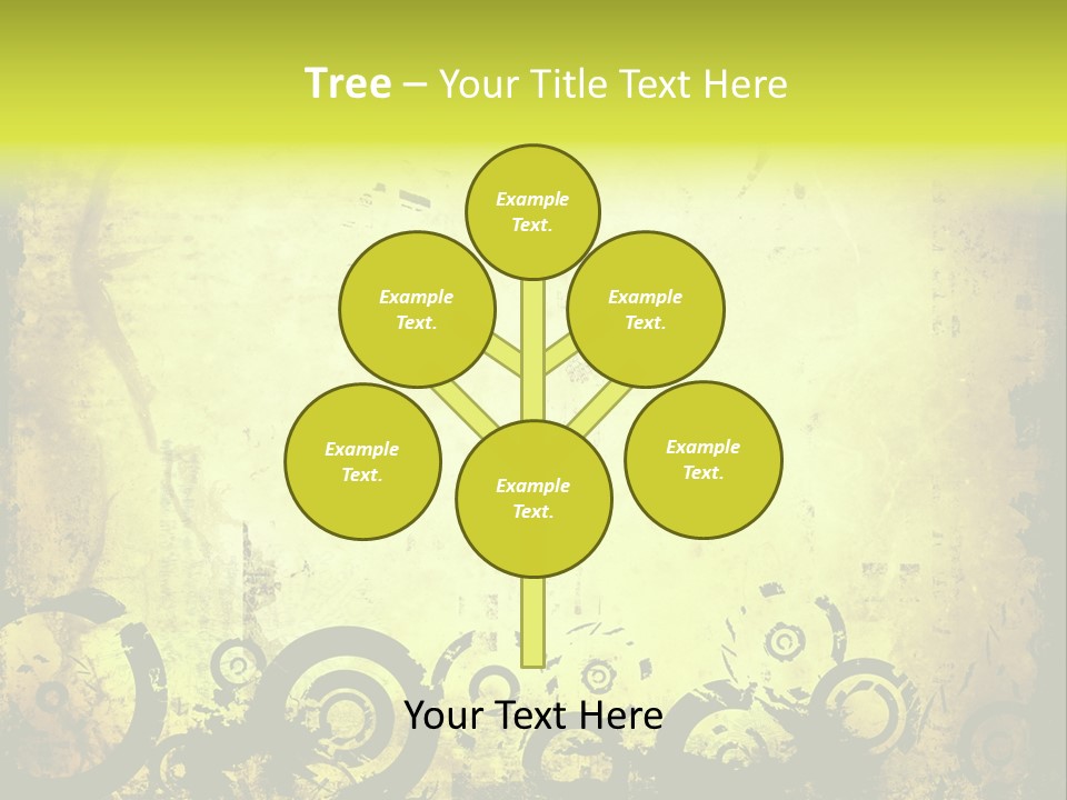 Edges Handled Damaged PowerPoint Template