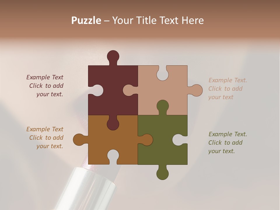 Shine Women Girl PowerPoint Template