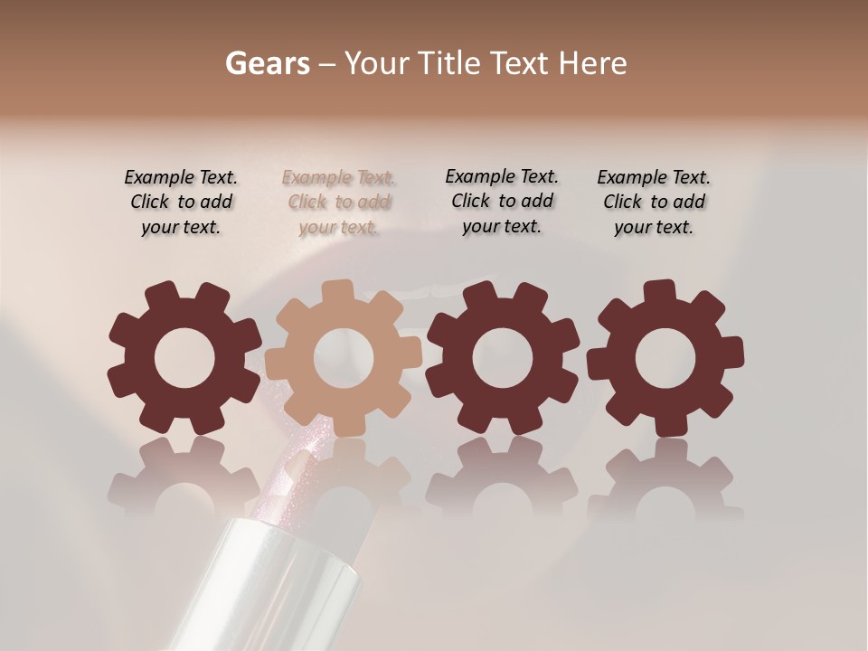 Shine Women Girl PowerPoint Template