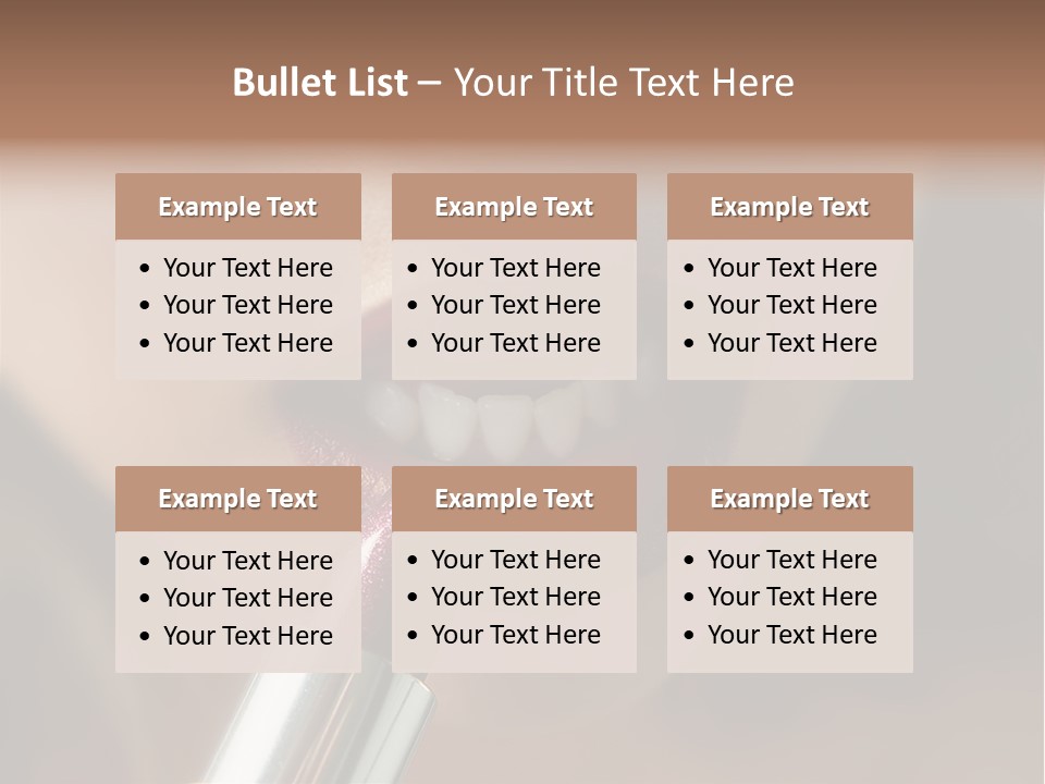 Shine Women Girl PowerPoint Template