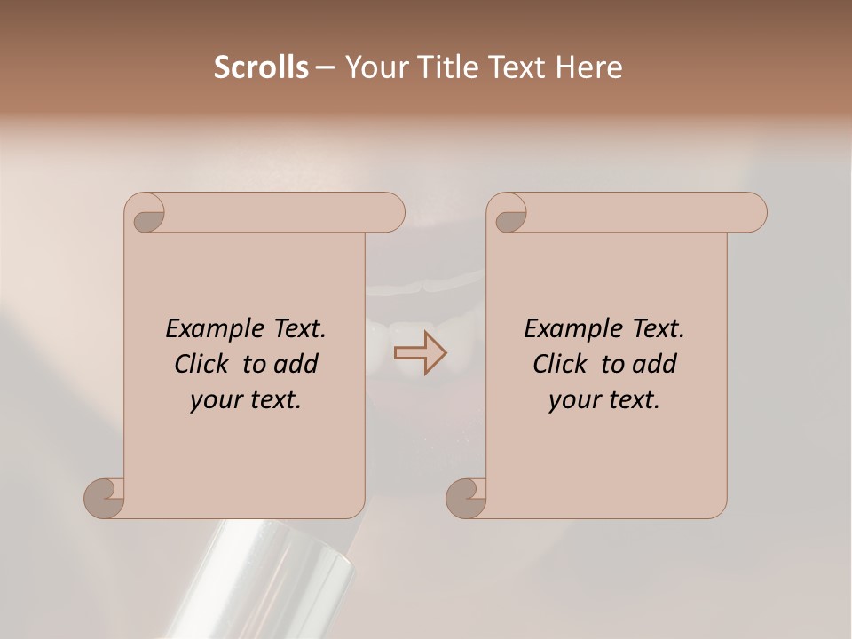 Shine Women Girl PowerPoint Template