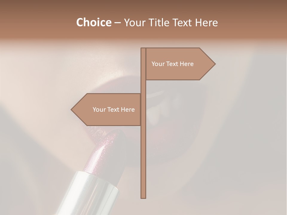 Shine Women Girl PowerPoint Template