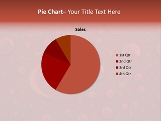 Love Drops Round PowerPoint Template