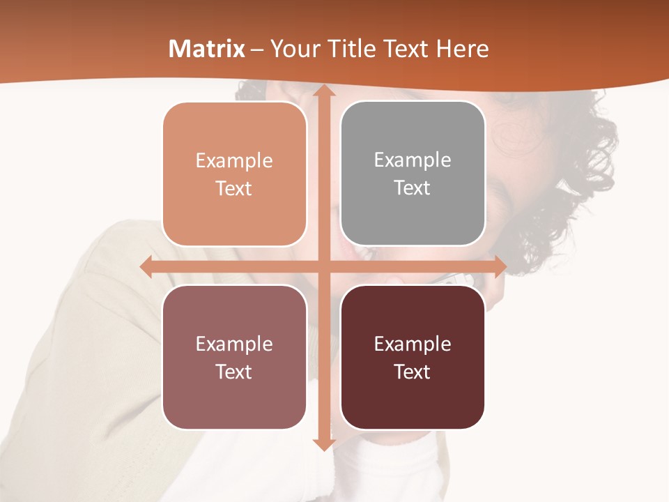 Lying Confident Toddler PowerPoint Template