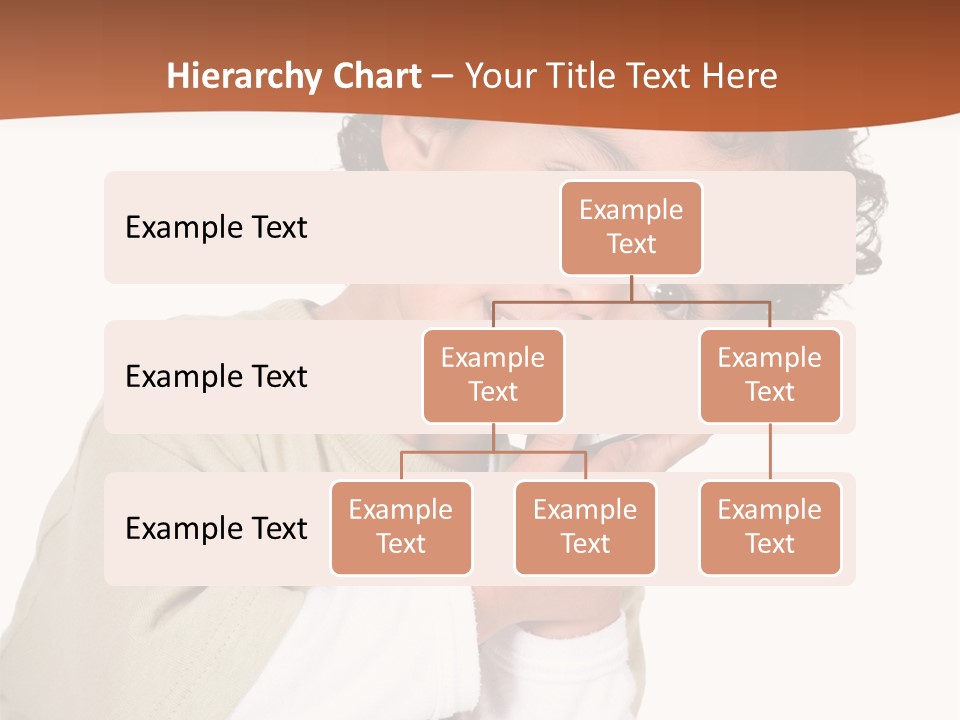 Lying Confident Toddler PowerPoint Template
