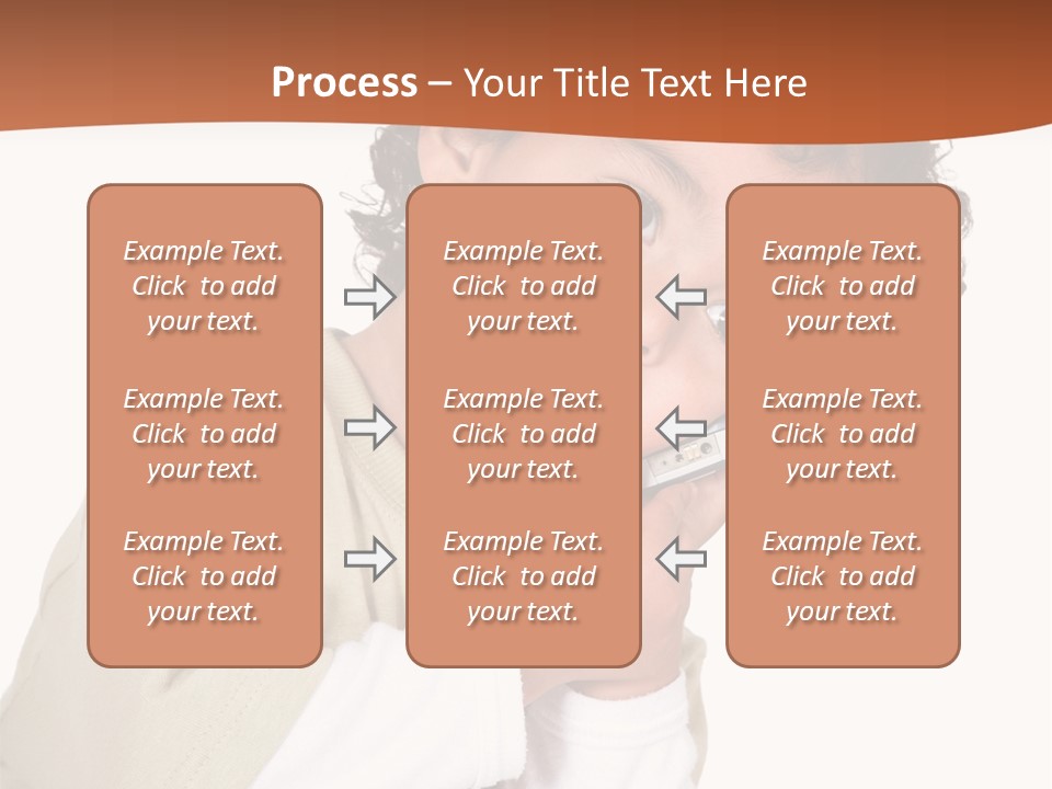 Lying Confident Toddler PowerPoint Template