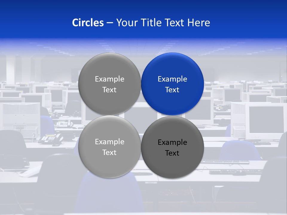 Business E Commerce Communication PowerPoint Template