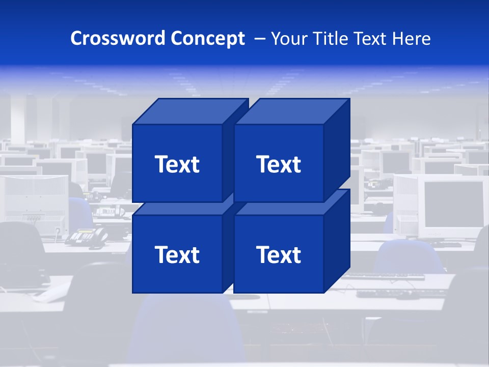 Business E Commerce Communication PowerPoint Template