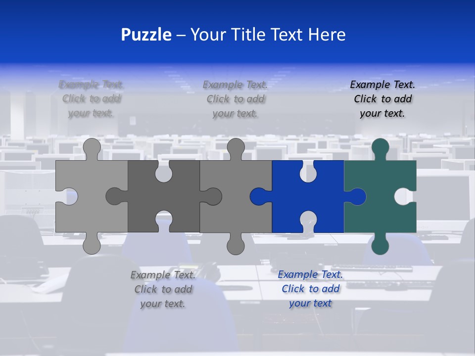 Business E Commerce Communication PowerPoint Template
