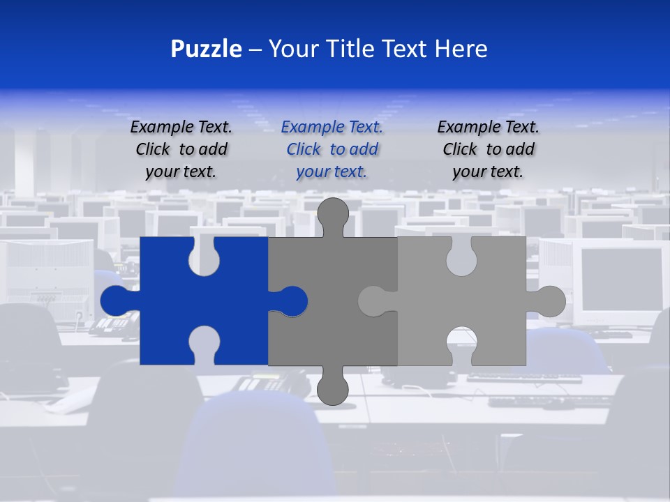 Business E Commerce Communication PowerPoint Template