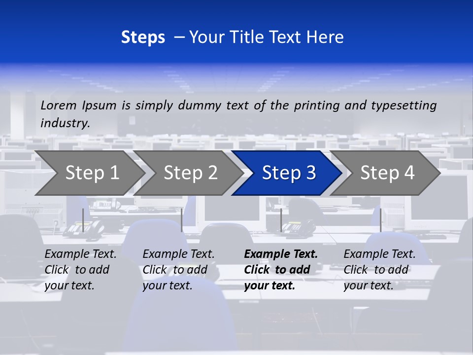 Business E Commerce Communication PowerPoint Template