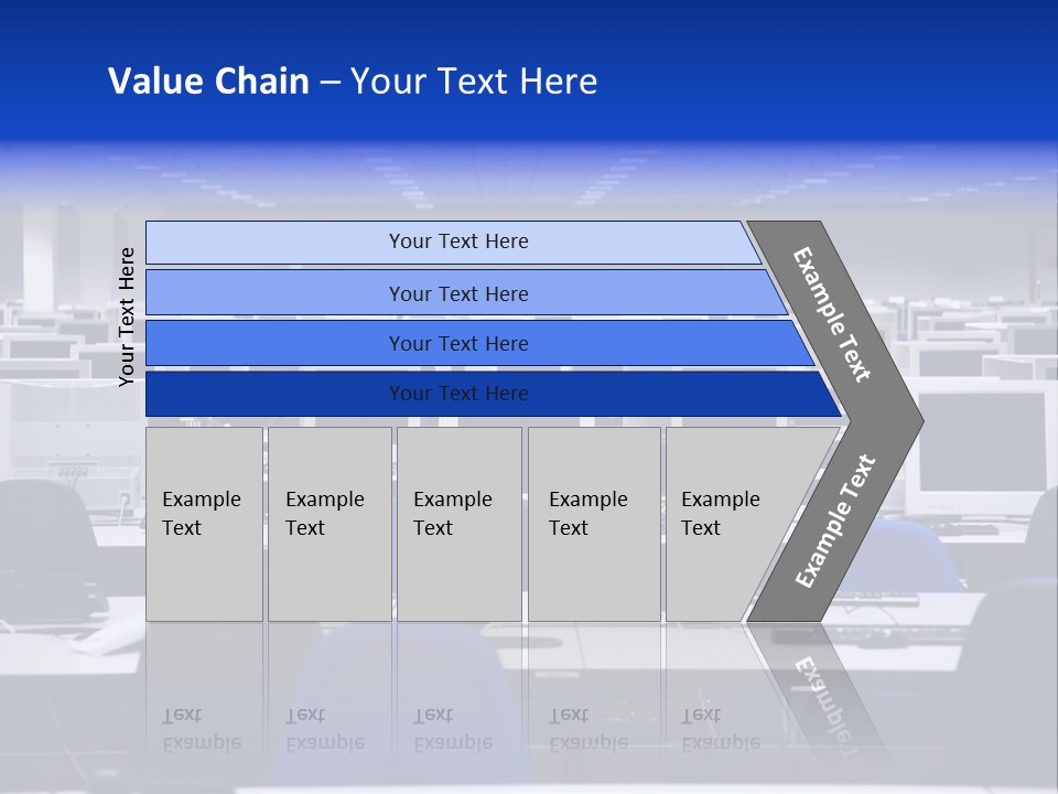 Business E Commerce Communication PowerPoint Template