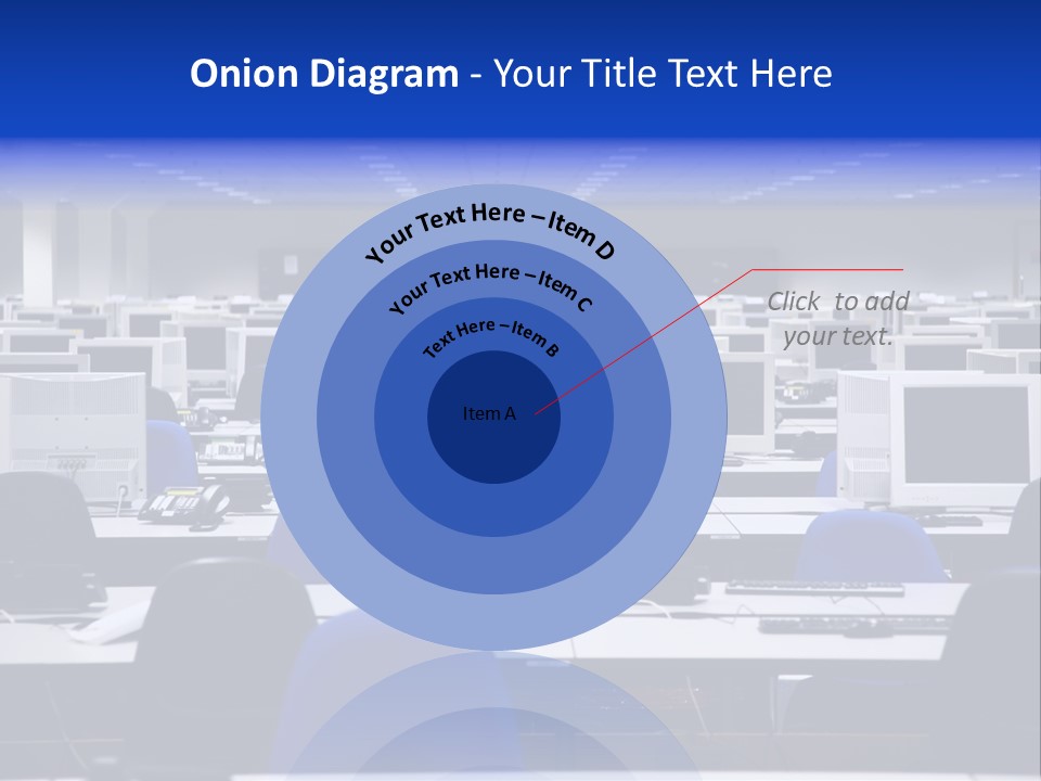 Business E Commerce Communication PowerPoint Template