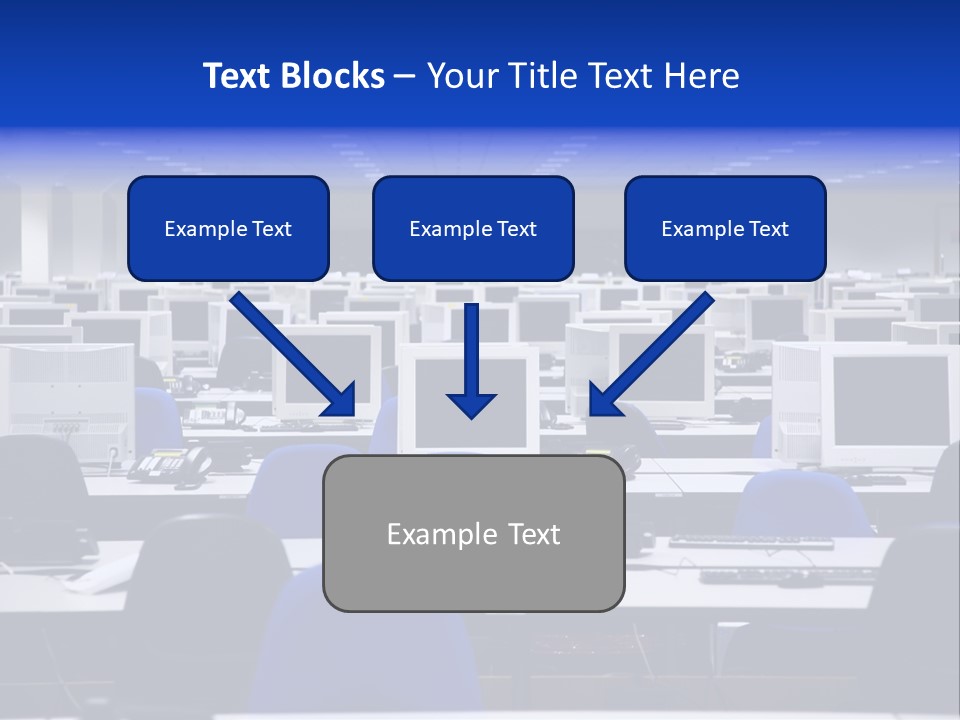 Business E Commerce Communication PowerPoint Template