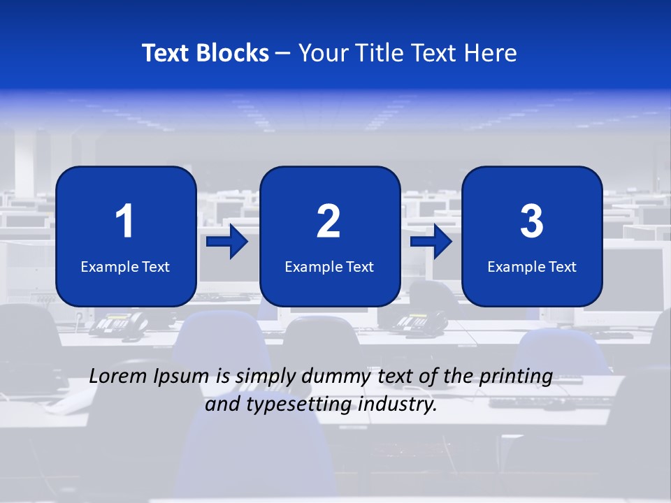Business E Commerce Communication PowerPoint Template