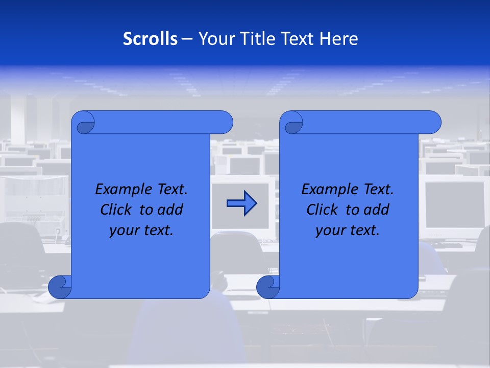 Business E Commerce Communication PowerPoint Template