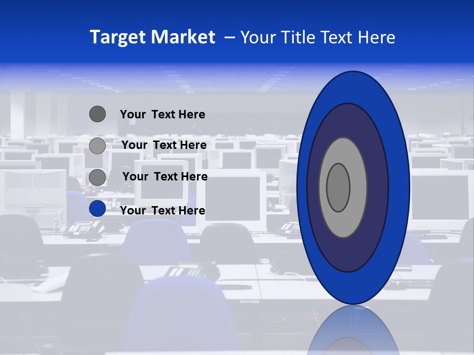 Business E Commerce Communication PowerPoint Template