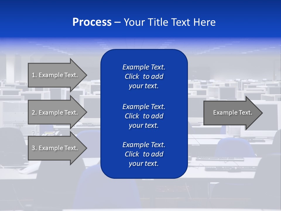 Business E Commerce Communication PowerPoint Template