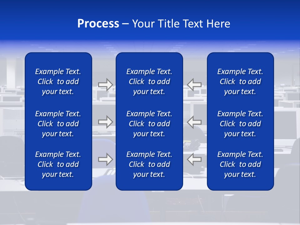 Business E Commerce Communication PowerPoint Template