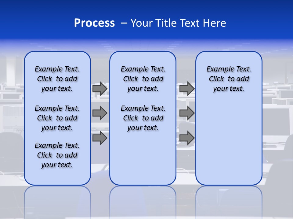 Business E Commerce Communication PowerPoint Template