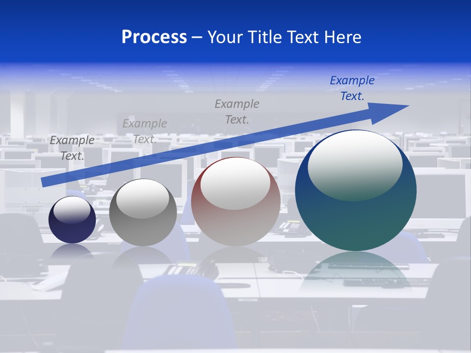 Business E Commerce Communication PowerPoint Template