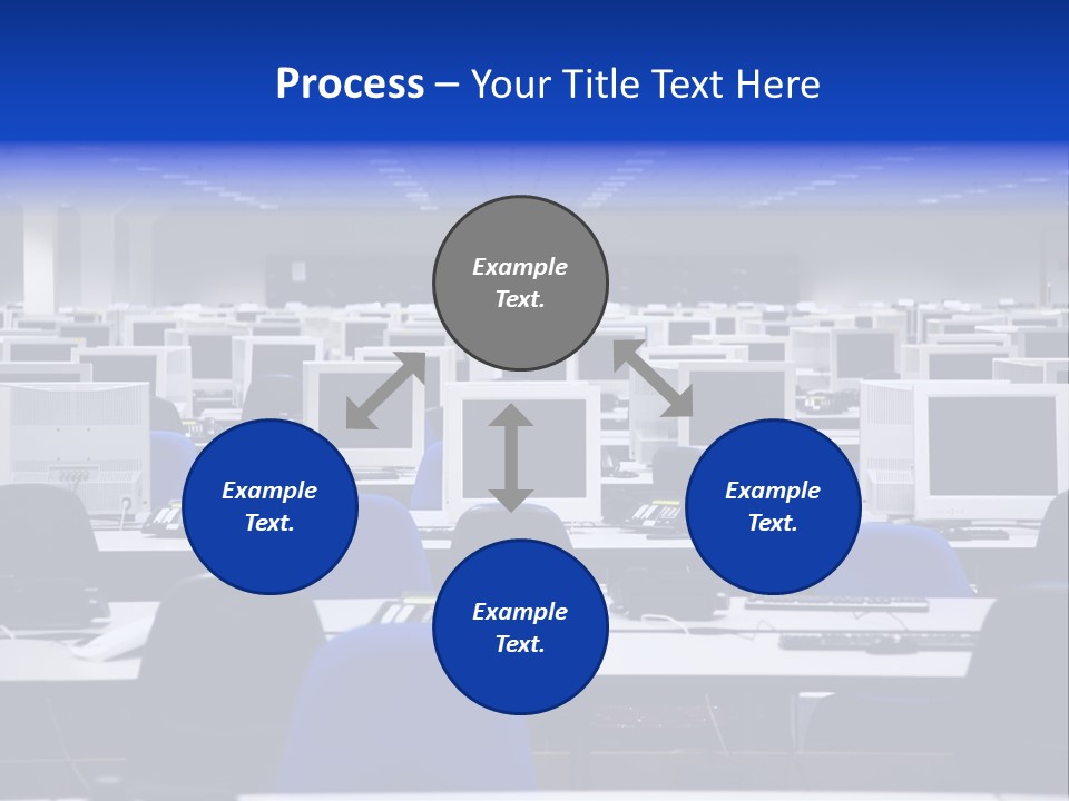 Business E Commerce Communication PowerPoint Template