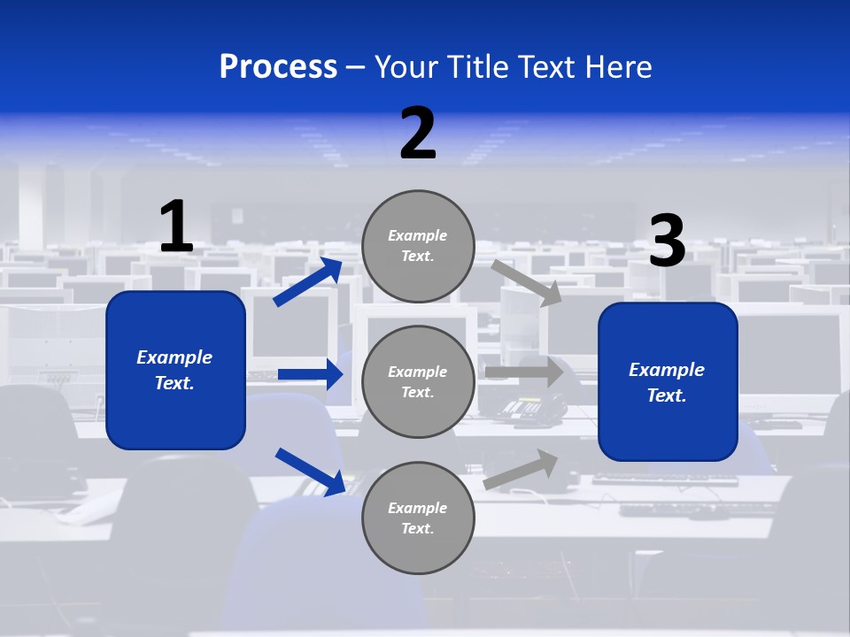 Business E Commerce Communication PowerPoint Template