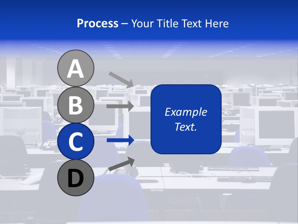 Business E Commerce Communication PowerPoint Template