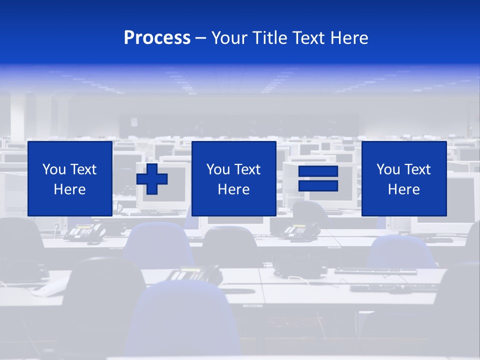 Business E Commerce Communication PowerPoint Template