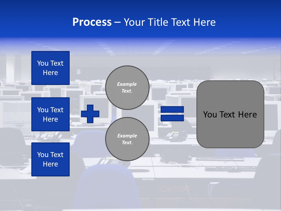 Business E Commerce Communication PowerPoint Template