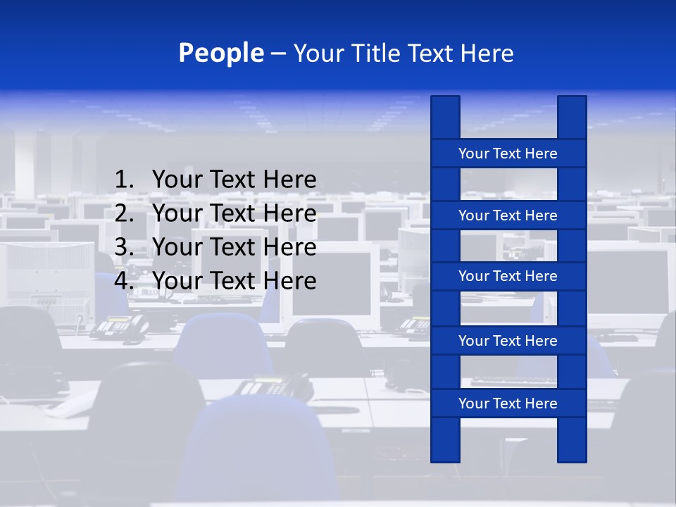 Business E Commerce Communication PowerPoint Template