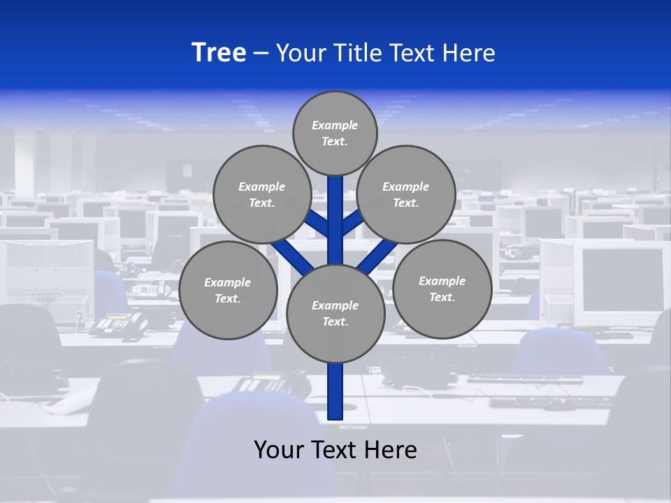 Business E Commerce Communication PowerPoint Template