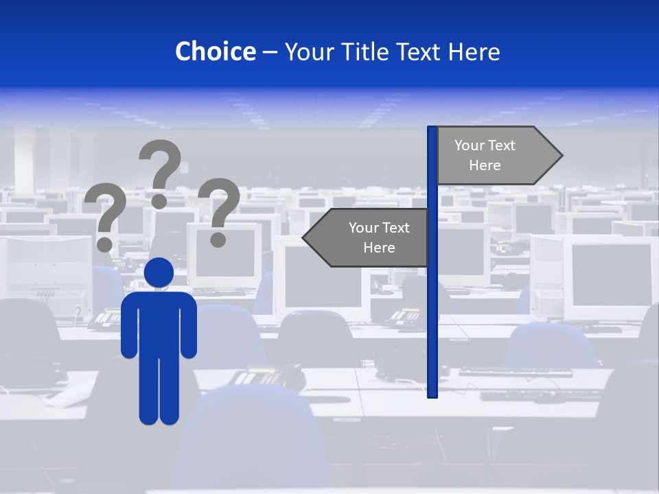 Business E Commerce Communication PowerPoint Template