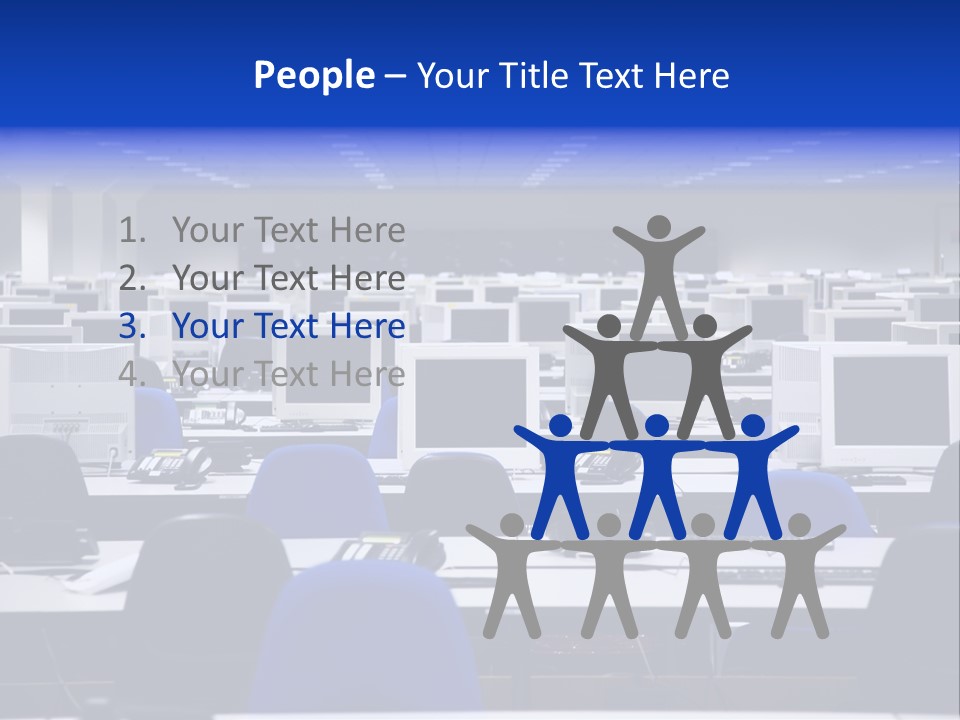 Business E Commerce Communication PowerPoint Template