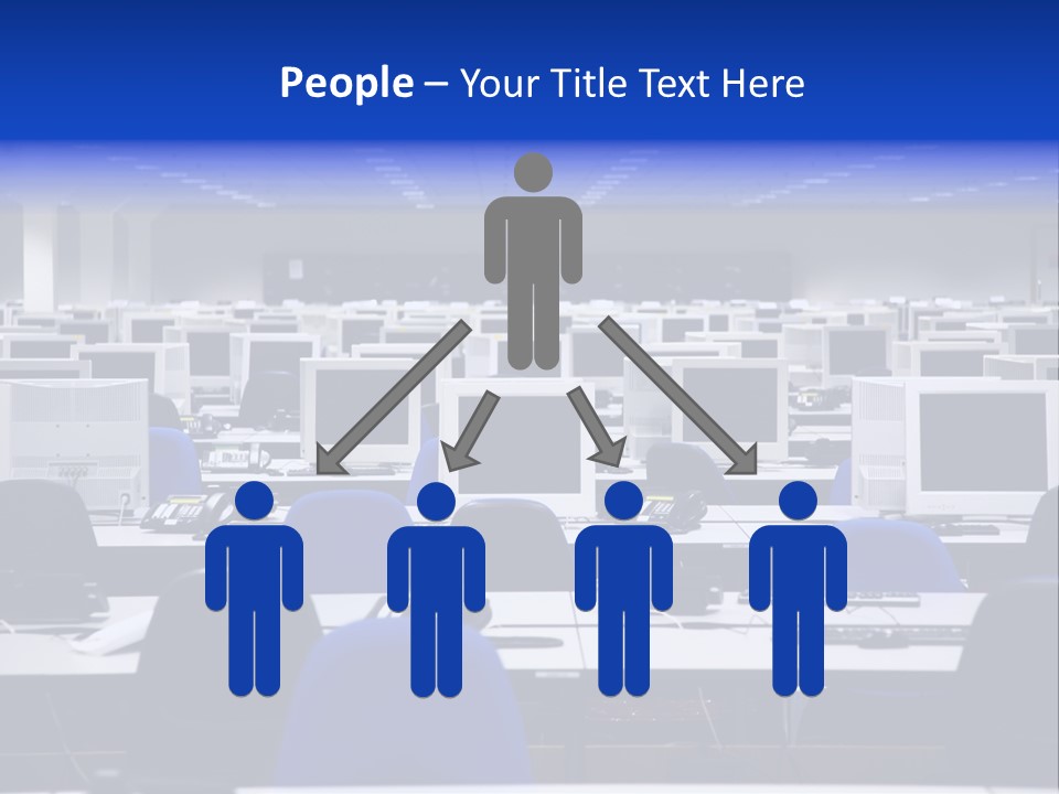 Business E Commerce Communication PowerPoint Template